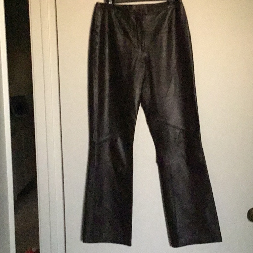 Leather pants